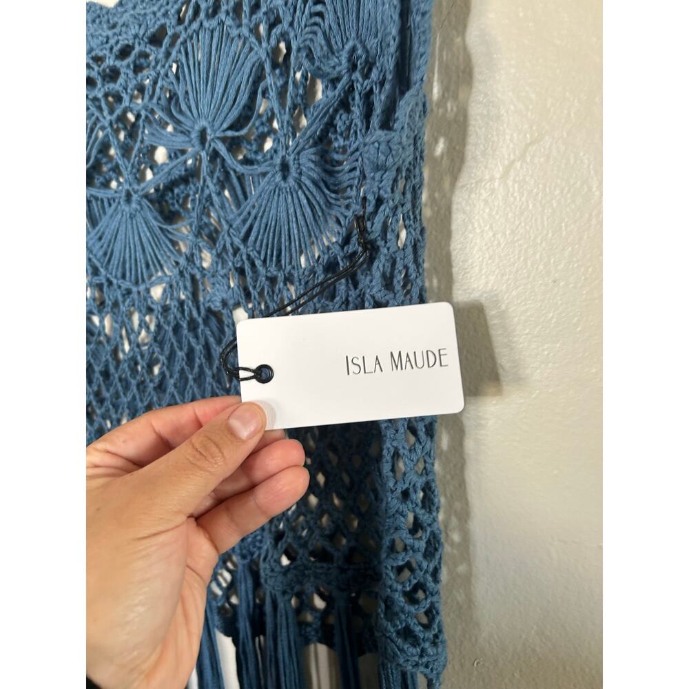 Anthropologie Blue bohemian Top - Picture 3 of 3